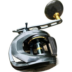 Baitcasting ritės talpa 15kg Max Drag žvejybos ratas 8+1 BB 6.4: 1 Deep Spool didelės talpos žvejybos ritė