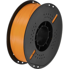 sourcing map PETG 3D-Drucker-Filament, 1,75 mm, 1 kg, hohe Präzision, feuchtigkeitsbeständig, überlegene Zähigkeit, glänzendes Filament, Orange, für Drucker, 1 Stück