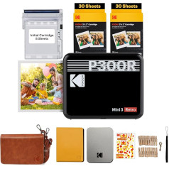 KODAK Mini 3 nešiojamasis nuotraukų spausdintuvas išmaniesiems telefonams 