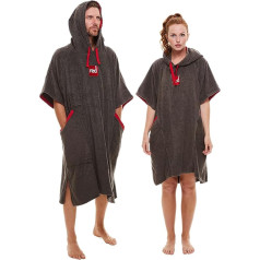 Raudonasis irklas Unisex prabangus rankšluostinis chalatas