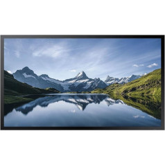 Profesionalus monitorius om46b 46 colių blizgus 24h/7 4000(cd/m2) 1920 x 1080(fhd) tizen 5.0 3 metai vietoje (lh46ombebgbxen)
