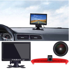 1280 x 720 pikselių 1000TV linijų Automobilio stabdžių šviesos kamera Stabdžių šviesos galinio vaizdo kamera, atspari vandeniui, skirta 