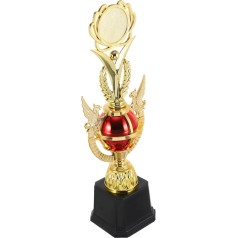 SWAYVES trofėjų apdovanojimai, žvaigždės trofėjus, sportinis plastikinis apdovanojimas, vaikų apdovanojimo trofėjus, žaislas/raudonas/35 * 9 * 9cm