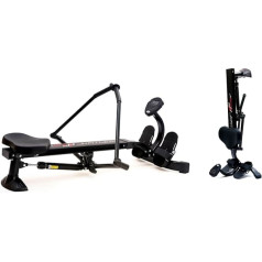Sulankstomas 12 lygių intensyvumo irklavimo treniruoklis treniruotėms namuose - JK Fitness - JK 5072
