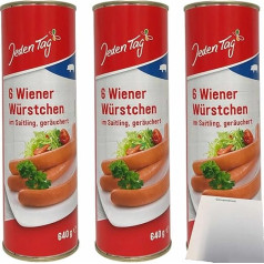 Vienas Tag Vienos dešrelės virvelėmis rūkytos, 3 vnt. (18 x 50 g) + usy Block