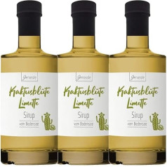 Kaktusų žiedų sirupas 3 x 350 ml - 