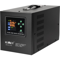 UPS PROsinus-2000 grynos sinusinės bangos inverteris su įkrovimo funkcija 12V 230V 2000VA/1200W