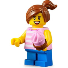 LEGO City Minifigūrėlė Mergaitė su kuoduotu uodegėle (su keksiuku) 31077