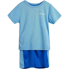 Vaikų Toddler kūdikių berniukai kietas mygtuką marškiniai kelnės rinkinys Hawaii su šortais elastingas juosmuo trumpas kelnės marškinėliai dviejų dalių berniukų drabužių rinkiniai 2-14 metų
