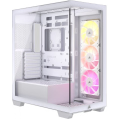 Korpusas 3500x argb tg mid-tower baltas