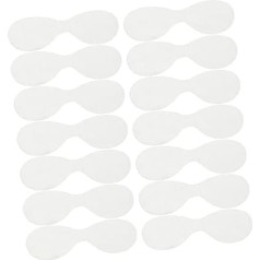 HONITANO 600 Stück Augenklappe Flecken Pads Augenschutzmasken Haut Schüttgut einwegmasken vienkartinė veido kaukė feuchtigkeitsspendendendes Augenfilmpapier angenehmes Augenpapier Vlies Weiß