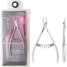 STALEKS PRO by Natury Nails Profesionalūs 5 mm nerūdijančio plieno dantų odelių naikikliai (NE-91-5)