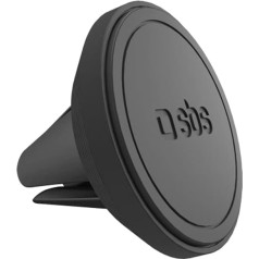 SBS Magnetinis 36 mm skersmens išmaniojo telefono laikiklis, skirtas ventiliacijos grotelėms - juodas