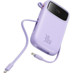 Powerbank qpow2 20000mah 30w (violetinė)