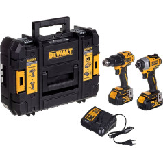 18v 2x4,0ah kombinuotų įrankių rinkinys dck2062m2t