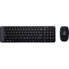 Klaviatūros ir pelės rinkinys 920-003161 (juodas)