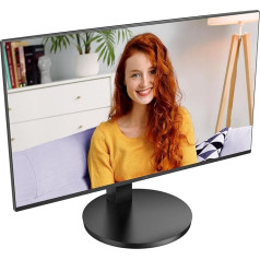 AOC 24B3CA2 - 24 colių FHD monitorius, IPS, 100 Hz, 1 ms, USB-C jungtis, itin plonas rėmelis, nemirksintis, reguliuojamas aukštis, garsiakalbis (1920 x 1080 250 cd/m HDMI 1.4 / DP 1.4 / USB-C)