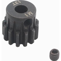 Modulinis maišytuvas, variklio maišytuvas, 1 Stück, 1 modulis Stirnrad 13T 15T 17T 19T Ritzel Motorzahnrad 5mm Bohrung 1M 15 Zähne Stirnradritzel for 1/8 Automotor Stirnradkegel(M1 13T)
