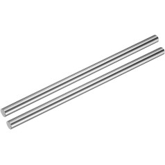 Aprūpinimo žemėlapis Linijinio judėjimo strypo veleno vadovas 20 mm x 450 mm grūdinto plieno korpusas Chromuotas metrinis linijinis bėgis, skirtas 3D spausdintuvui CNC mašinai Pakuotė iš 2
