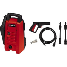 Einhell TC-HP 90 Slėginis plovimo įrenginys 1 200 W max 90 barų našumas max 372 l/h Nešiojama rankena Vandens jungtis + integruotas filtras su pistoletu, žarna, antgaliu + purkštuku