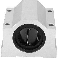 40 mm linijinių guolių slydimo blokas, SC40UU 40 mm aliuminio linijinio judėjimo rutulinių guolių slydimo blokas CNC linijinis blokas, 70 mm aukštis, numatytoji vertė
