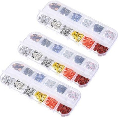 OFFIGAM Halloween Nagelkunst Slices Lustige Nageldekorationen Für Maniküren Themen-nail Art Zubehör Für Kreative Nägel Halloween-deko Für Nail Designs