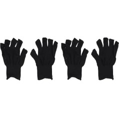 Nagellichthandschuhe, atmungsaktiv, stilvoll, für die Maniküre zu Hause, 2 Paar