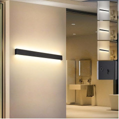 KUKAK LED vidaus sieninis šviestuvas, 30 W sieninis šviestuvas, modernus sieninis šviestuvas, 3000 K/4000 K/6000 K sieniniai šviestuvai, sieninis apšvietimas, prieškambario sieninis šviestuvas, skirtas svetainei, miegamajam, laiptams, prieškambari