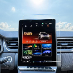 SHAOHAO Kompatibel mit Renault Captur 2 E-Tech/Renault Symbioz 2025 2026 Displayschutzfolie Auto 10.4 Zoll GPS Zubehör PET Nanofilm Kratzfestigkeit 4H Renault Captur Zubehör Renault Symbioz