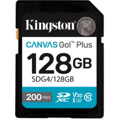 Canvas go plus sdg4/128gb atminties kortelė (128gb; u3 klasės, v30; atminties kortelė)