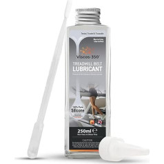 Viscos-350 Premium Treadmill Lubricant Pure Silicone Oil 30cm ilgio aplikatorius pridedamas UK Made 250ml