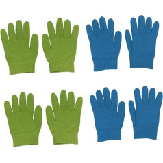 Housoutil 4 poros drėkinamosios pirštinės Spa gelio pirštinės Drėkinamosios gelio pirštinės Touch Screen Night Sleeping Glove Silica Gel Miss Skin Gel Makeup Remover