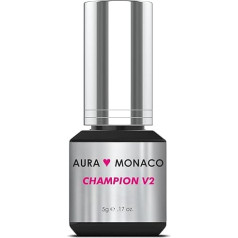 AURA Monaco Champion V2 blakstienų klijai 5 g 5 ml dirbtinėms blakstienoms Blakstienų klijai dirbtinėms blakstienoms blakstienų priauginimui Greitai džiūstantys itin stiprūs ilgai išliekantys juodi blakstienų klijai