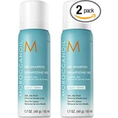MOROCCANOIL - sausas šampūnas šviesiems plaukams 65 ml (2 vnt.)