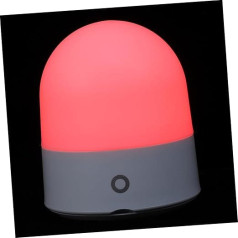 OSALADI 1 x RGB naktinė lemputė Stalo lempa darbo kambariui Stovyklavietės lempa Elegantiška stalinė lempa Stalo lempos dekoracija RGB stalinė lempa Dekoratyvinė stalinė lempa RGB stovyklavietės šviesa Balta