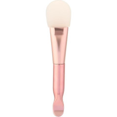 Doppelköpfige Silikon-Maskenbürste, weicher Bürstenkopf, Gesichtsmassagegerät, Reinigungsbürste, Gesichtsabstrichbürste, Hautpflege-Werkzeuge(Pink)