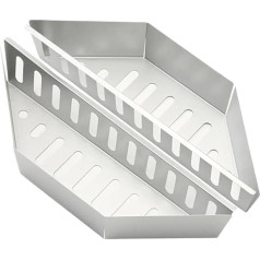 Grilis 2 Stück Holzkohlekörbe, Grillwerkzeug, lengvas, tvirtas, Grilltablett, Grillkörbe for Grillen, Picknick, Camping, Reisen im Freien FüR Hitze