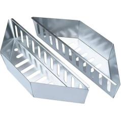 Kohlekörbe Ascheentfernung Holzkohlehalter Leicht zu reinigender Holzkohleständer Edelstahl-Grillkohlekorbhalter for sogar Verschiedene Holzkohlehalter FüR Hitze