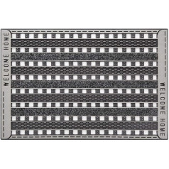 Kilimėlis, antracito metalo, 59 x 39 x cm