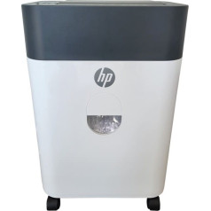 Hp vienpusis automatinis 100 cm3 smulkintuvas, baltos ir pilkos spalvos