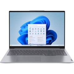 Nešiojamasis kompiuteris thinkbook 16 g7 21mw000upb w11pro 7735hs/16gb/1tb/amd radeon/16.0 wuxga/arctic grey/3yrs os + co2 offset