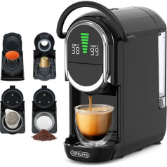 CAFELFFE automatinis kavos aparatas, 4 kapsulės kavos aparatas 
