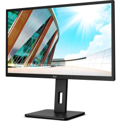 AOC Q32P2 - 32 colių QHD monitorius, reguliuojamo aukščio (2560 x 1440, 75 Hz, HDMI, 