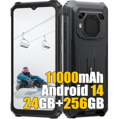 Blackview BV6200 Plus Lauko mobilusis telefonas be sutarties 2025, 24GB + 256GB/2TB Lauko išmanusis telefonas 