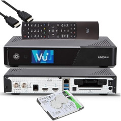 VU+ UNO 4K SE - UHD HDR 1x DVB-S2 FBC Sat Twin Tuner E2 Linux imtuvas, 
