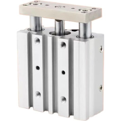 Pneumatinis dreistangenas su slėgio jungtimi MGPM40-25/50/75/100/125/150/175/200Z (MGPM40*175)