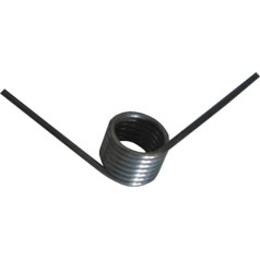 NIRNHYRUR Torsionsfeder, V-förmige Feder, Torsionsfeder aus Edelstahl, Drahtdurchmesser 1,4 mm, Außendurchmesser 12 mm, Länge 35-50 mm, 10 Stück, 1,4 x 12 x 50 mm