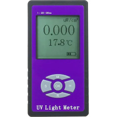 UVB-Licht, LH-127 Infrarot-Gesundheitsmessgerät Sonnenlicht Solar UV Ultraviolettlampe Illuminometer Lichtintensitätsmessgerät Tester, Lichtmessung