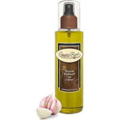 Purškiamasis aliejus Česnakų alyvuogių aliejus iš Italijos 0,26 l purškiamasis butelis Labai aromatingas šalto spaudimo purškiamasis aliejus