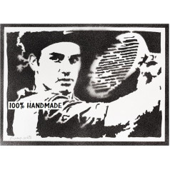 Rog. Fed. Plakatas Handmade Graffiti Street Art - Estetiškas meno kūrinys Sienų apdaila Svetainės sienų paveikslas Miegamojo sienų apdaila Sienų paveikslai